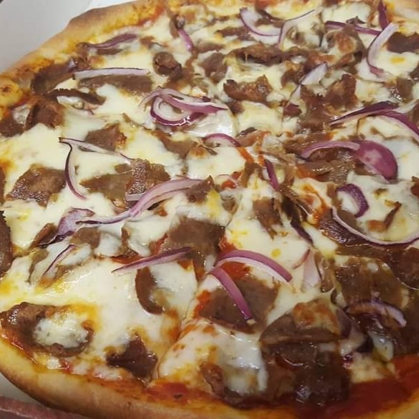 kebab pizza